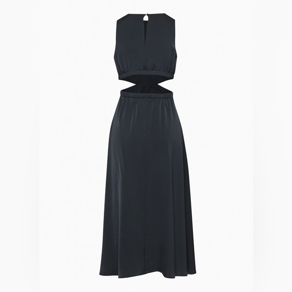 Aritzia Cella Satin Dress - Picture 4 of 12